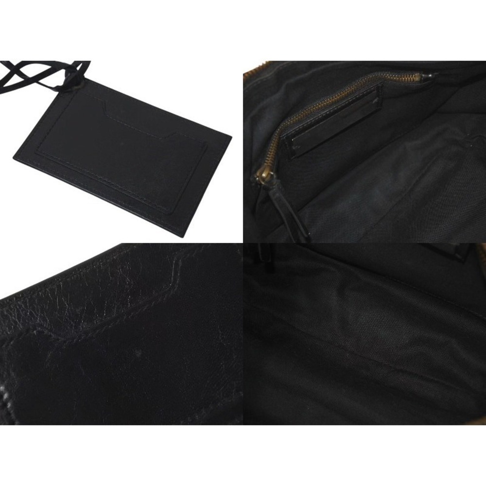 BALENCIAGA The First City Bag Shoulder Black Leather - Picture 9 of 10